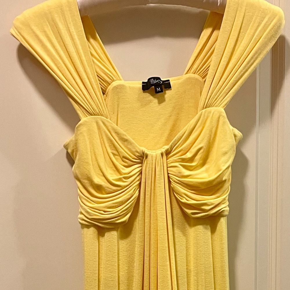 Sky Tunic With Sequined Bottom - image 1